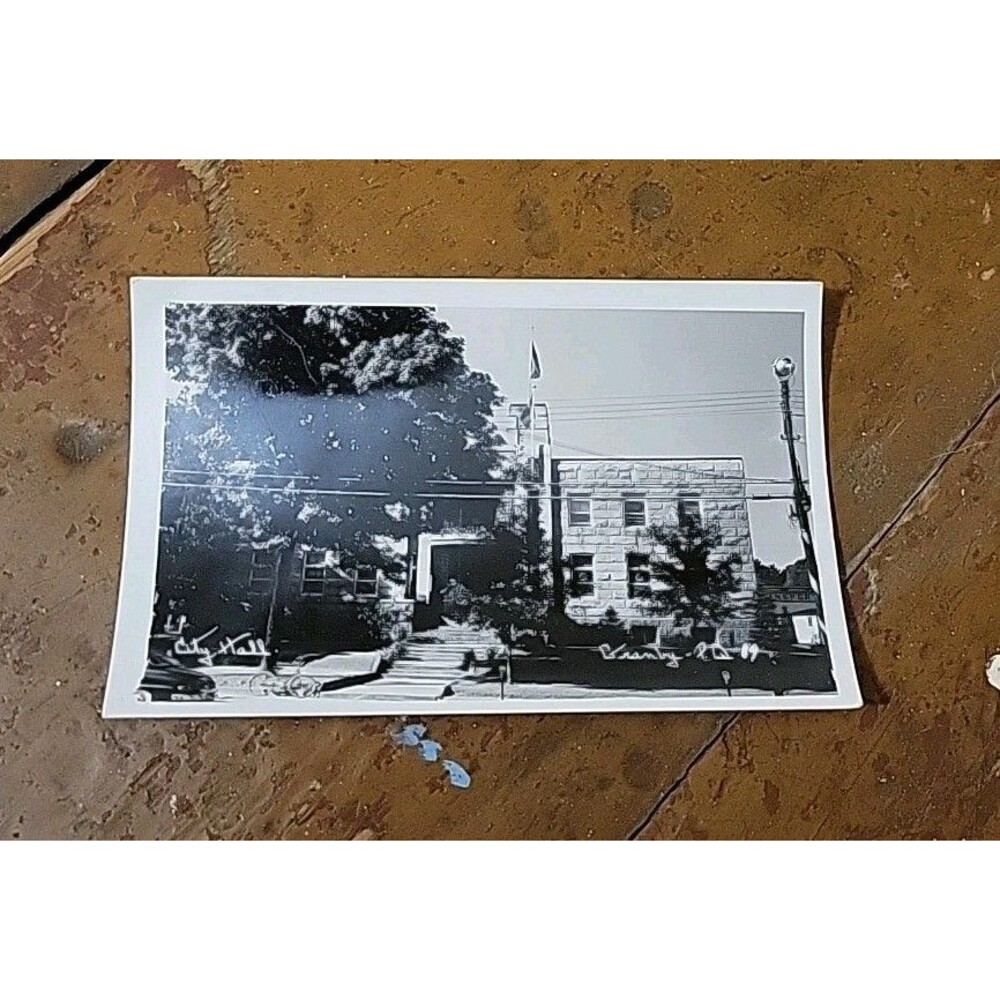 RPPC Granby Quebec City Hall Postcard Canada